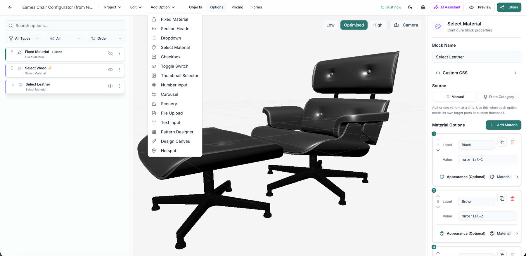 product configurators