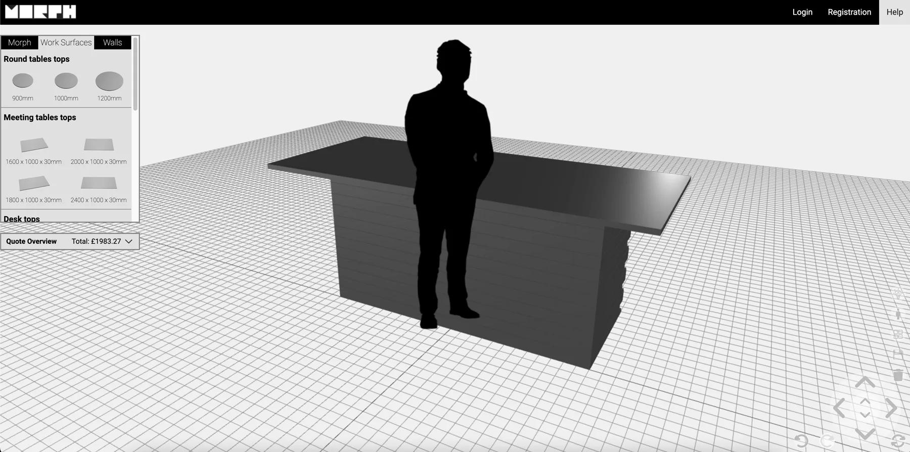 Morph Creator: building anything from eight bricks