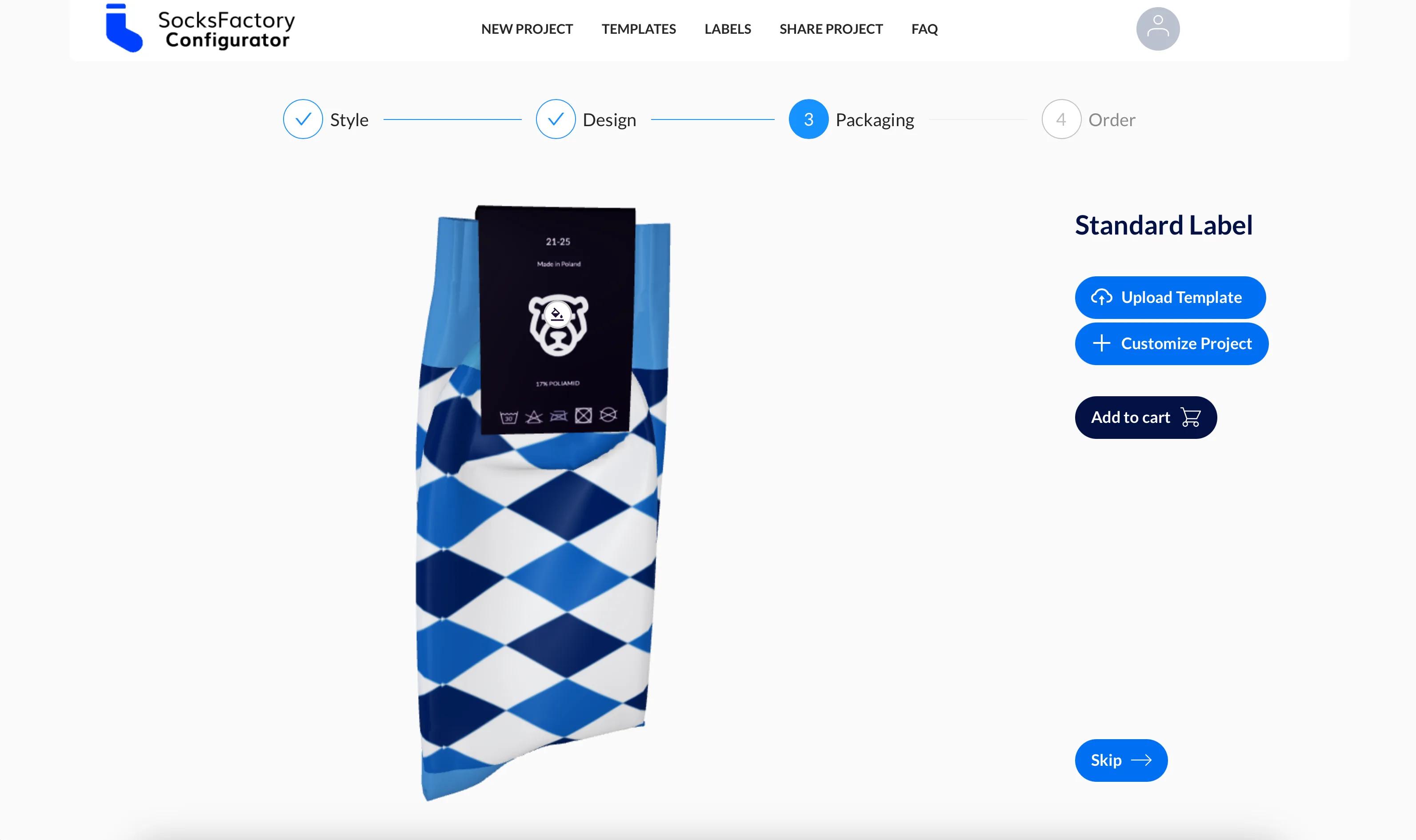 Customising packaging and labels in 3D