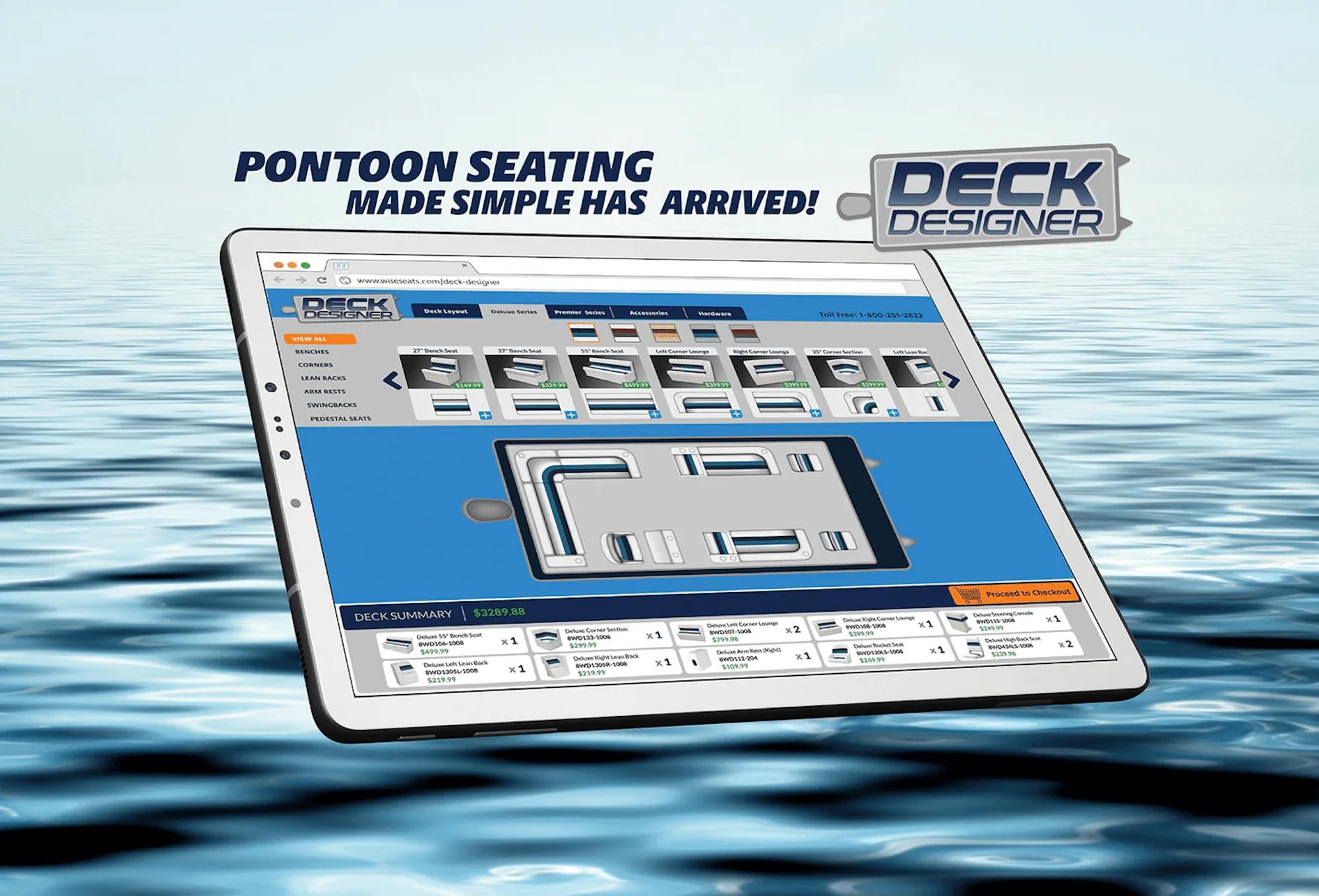 Wise Company: a 2D deck designer for pontoon renovations